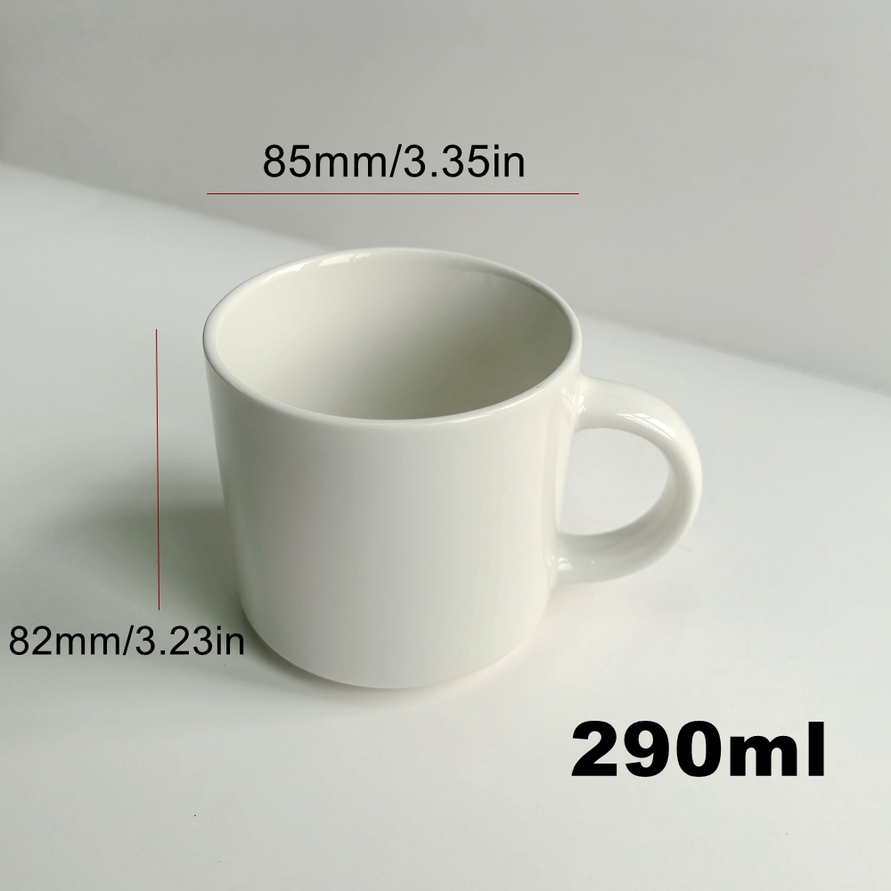 ReadStar 6PCS Stakable Pure Wh - Sublimation Mug White ulasan dan harga