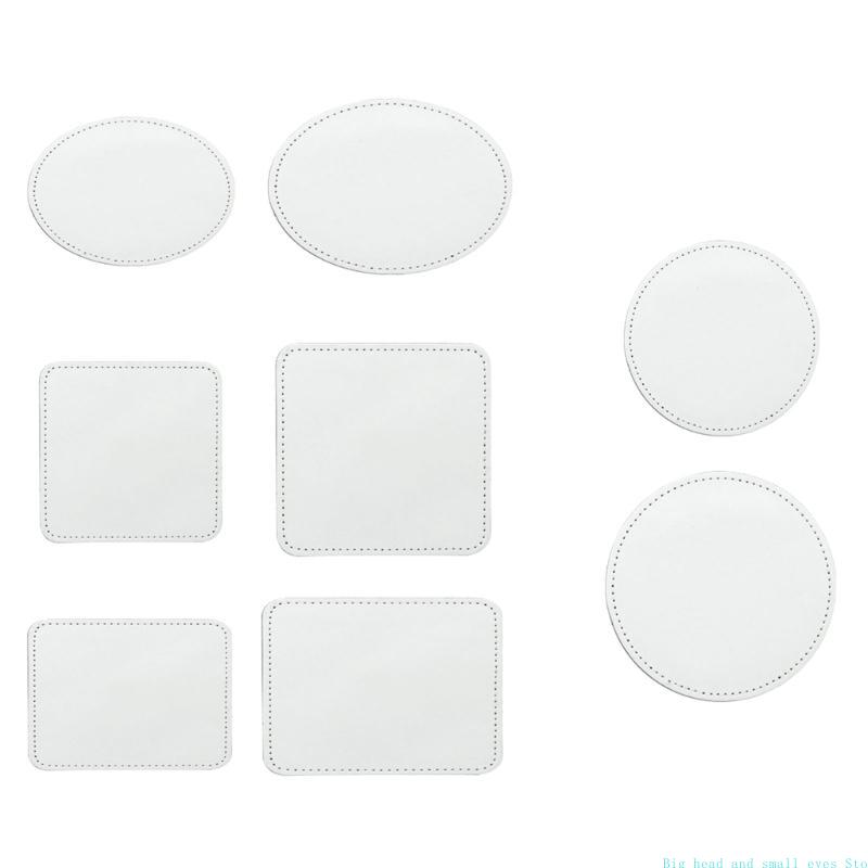 581C 10 Pieces Blank Leather H - Hat Sublimation Blank ulasan dan harga
