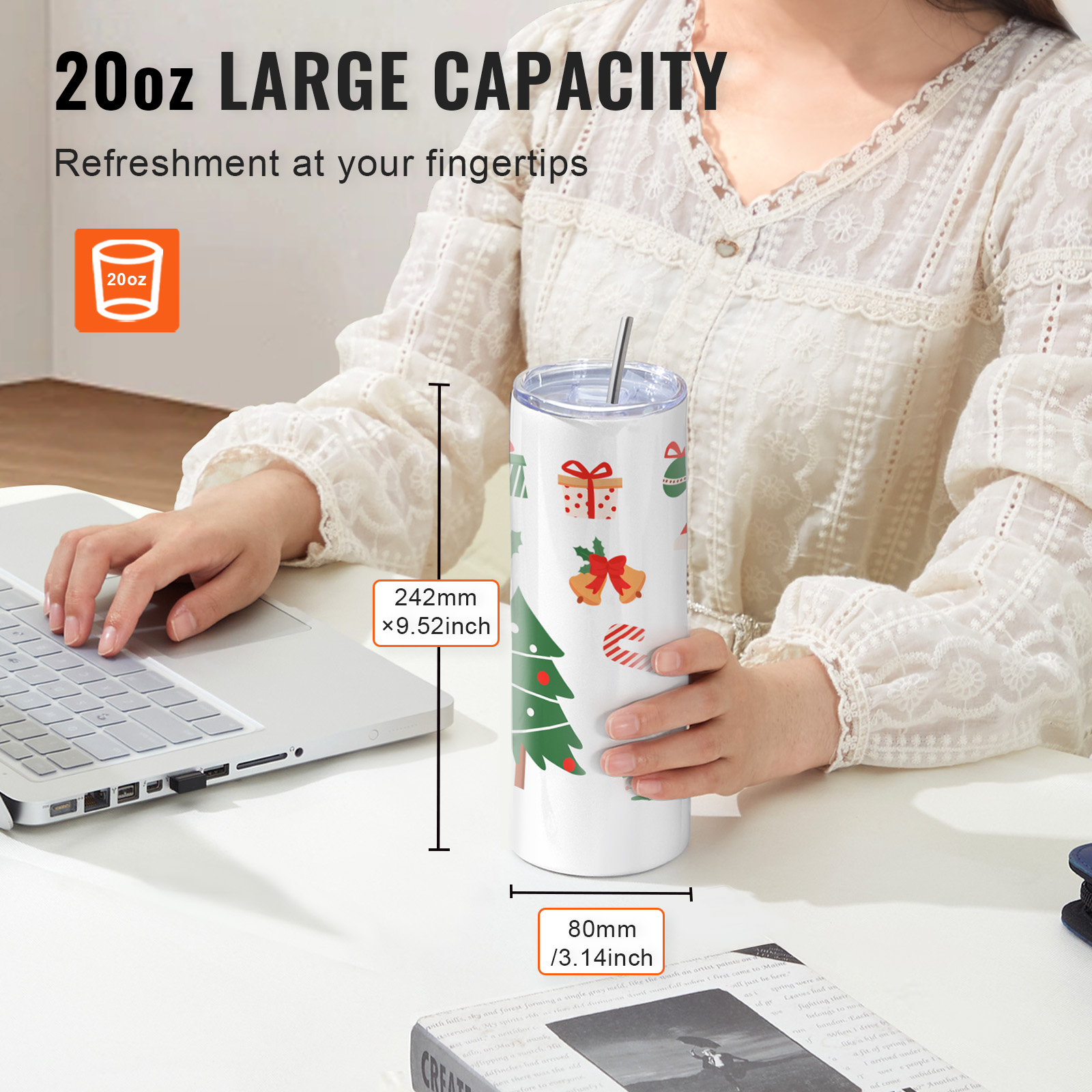 SucceBuy 8/12/14/16/24/50PC St - Sublimation Mug White ulasan dan harga