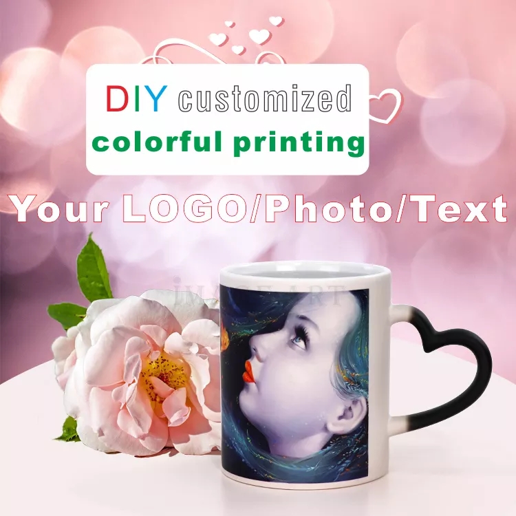 DIY Personalized Magic Mug 350 - Sublimation Mug White ulasan dan harga
