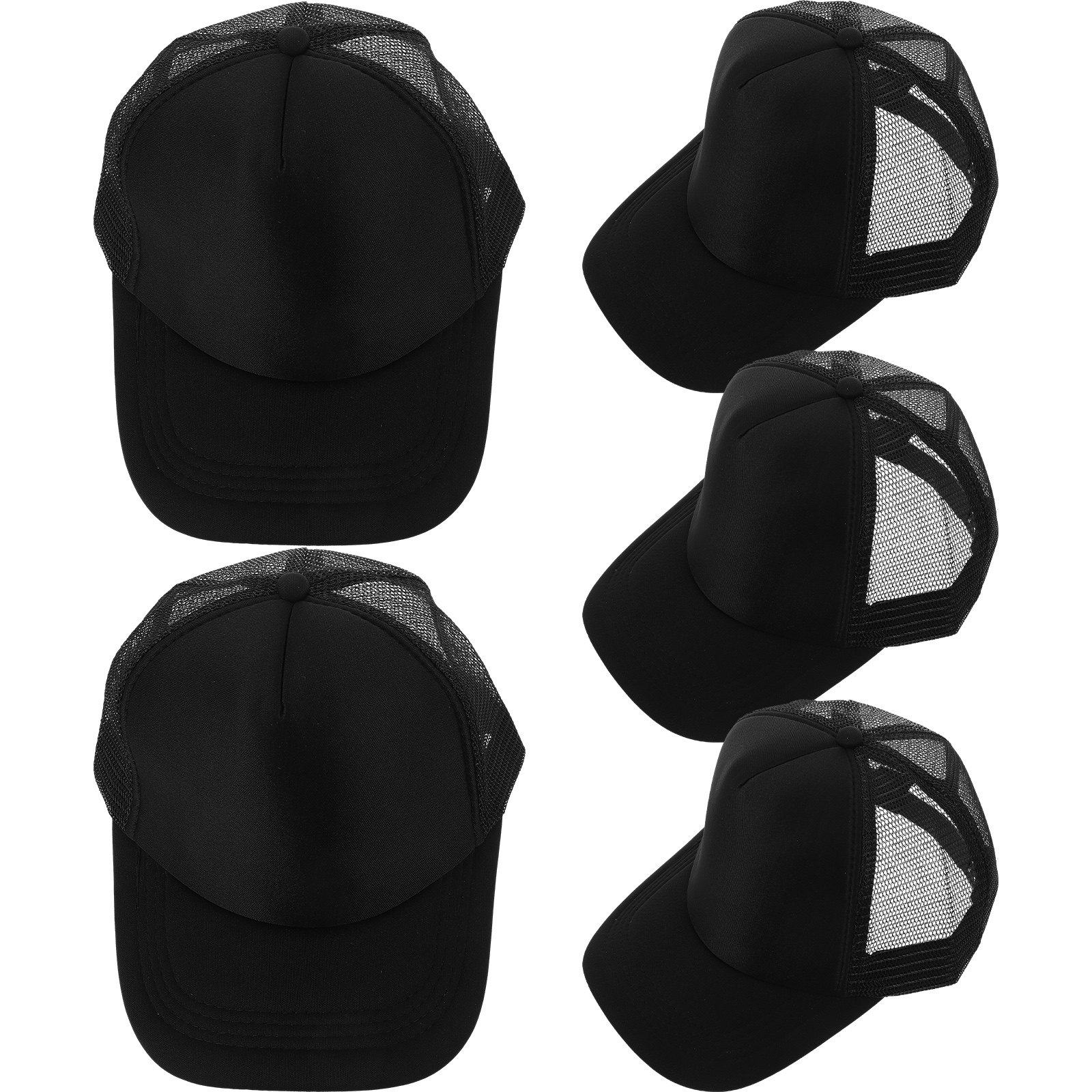 5Pcs Mesh Baseball Cap For Run - Hat Sublimation Blank ulasan dan harga