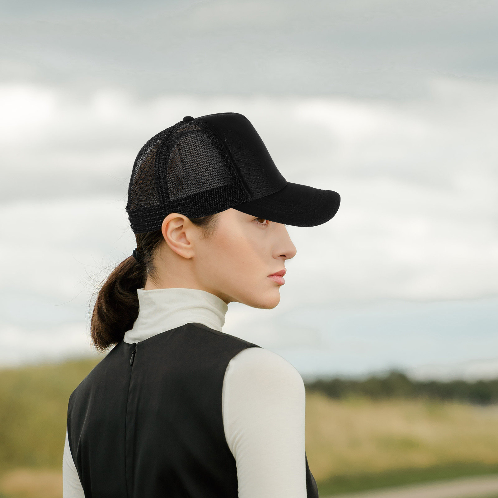 5Pcs Mesh Baseball Cap For Run - Hat Sublimation Blank ulasan dan harga