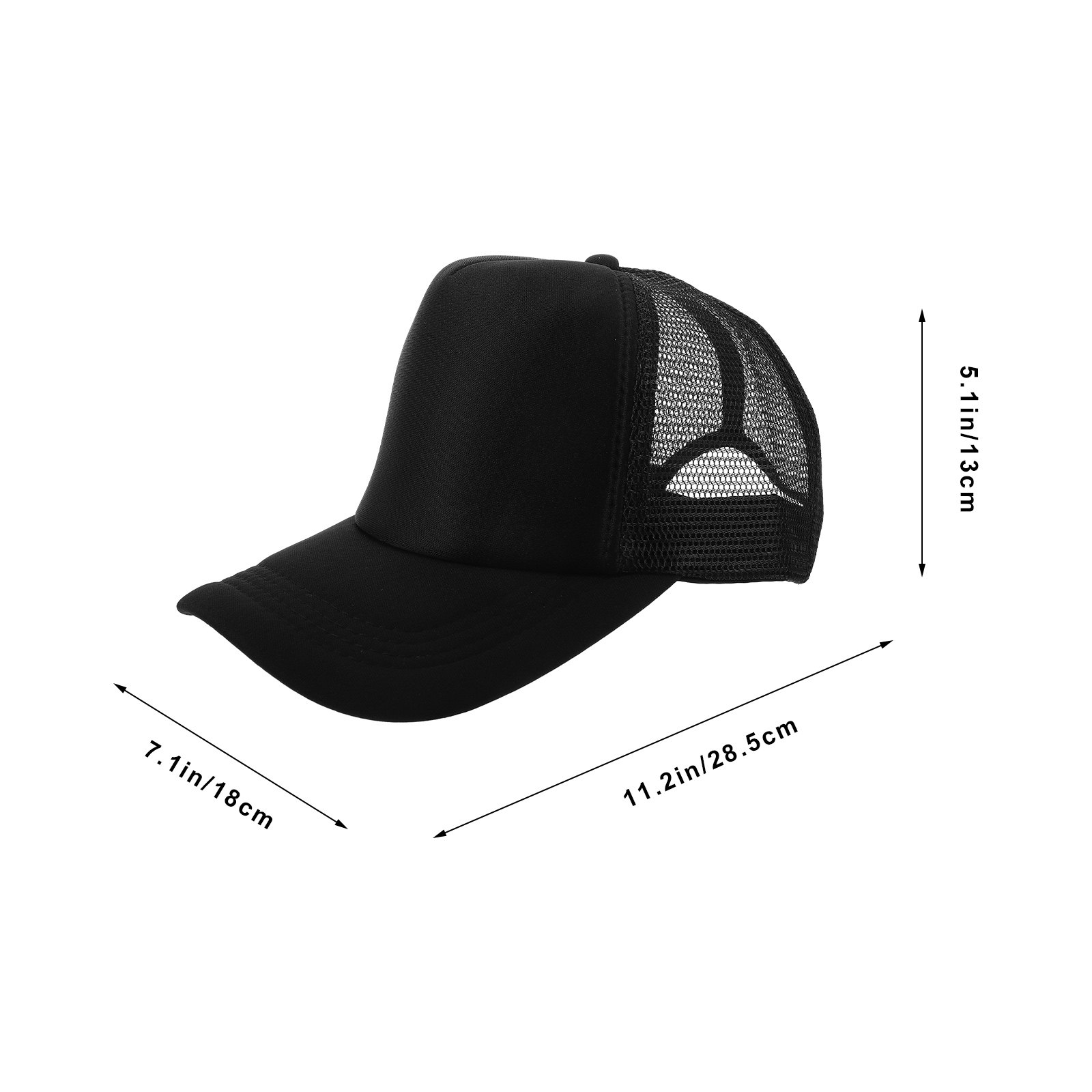 5Pcs Mesh Baseball Cap For Run - Hat Sublimation Blank ulasan dan harga