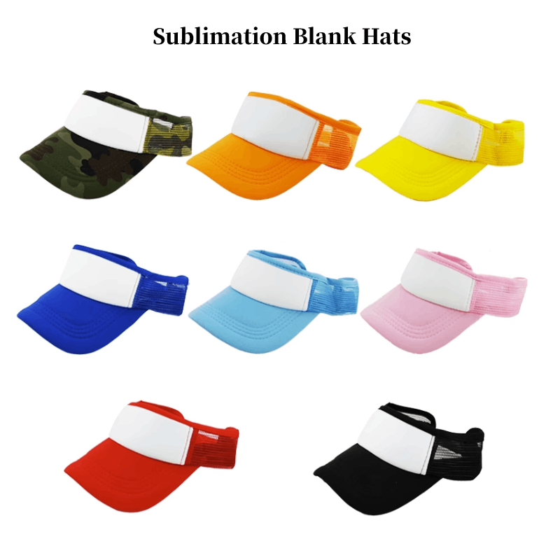 10pcs Fashion Empty Top Hats S - Hat Sublimation Blank ulasan dan harga