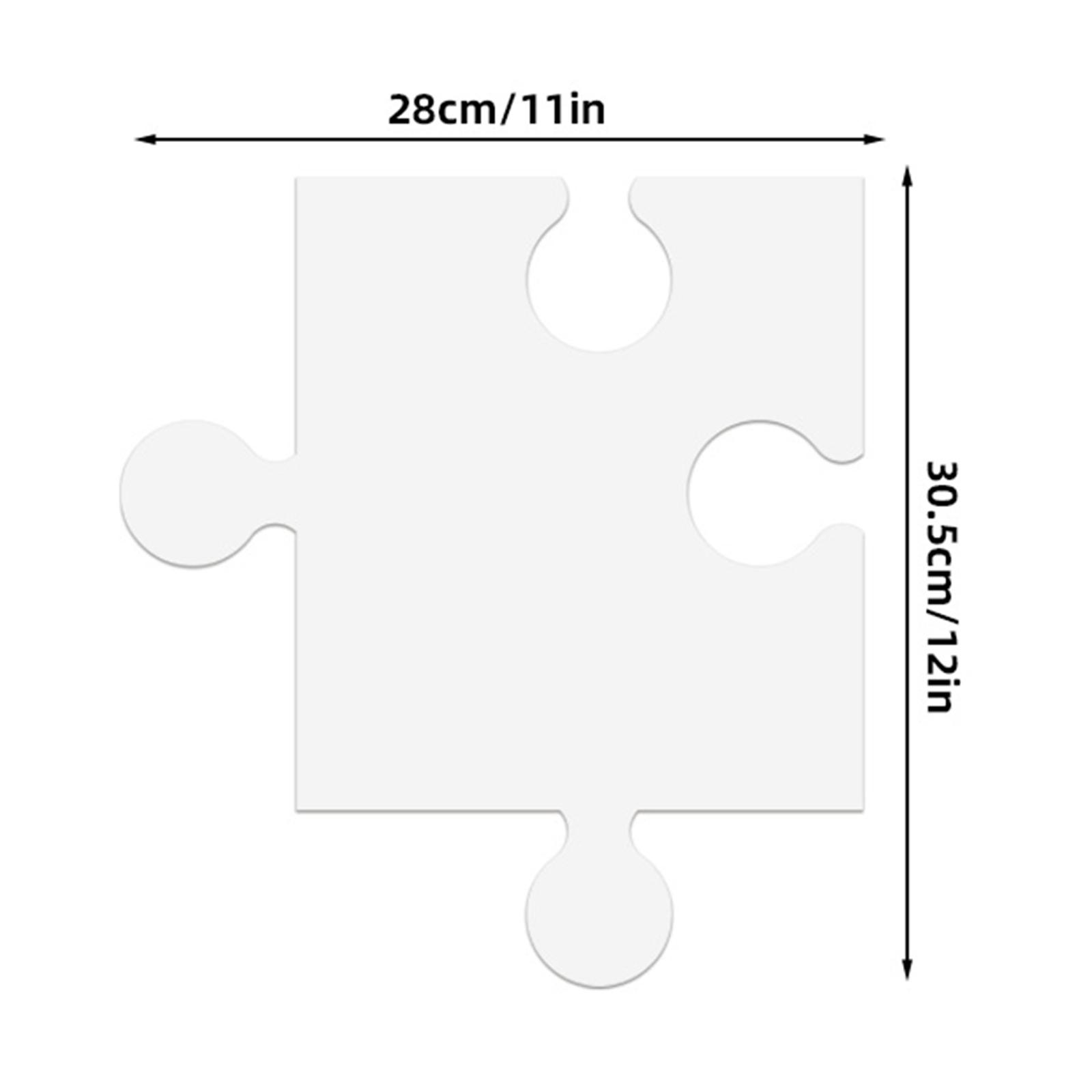 Kids Adult Blank Puzzle for DI - Puzzle Blank White ulasan dan harga
