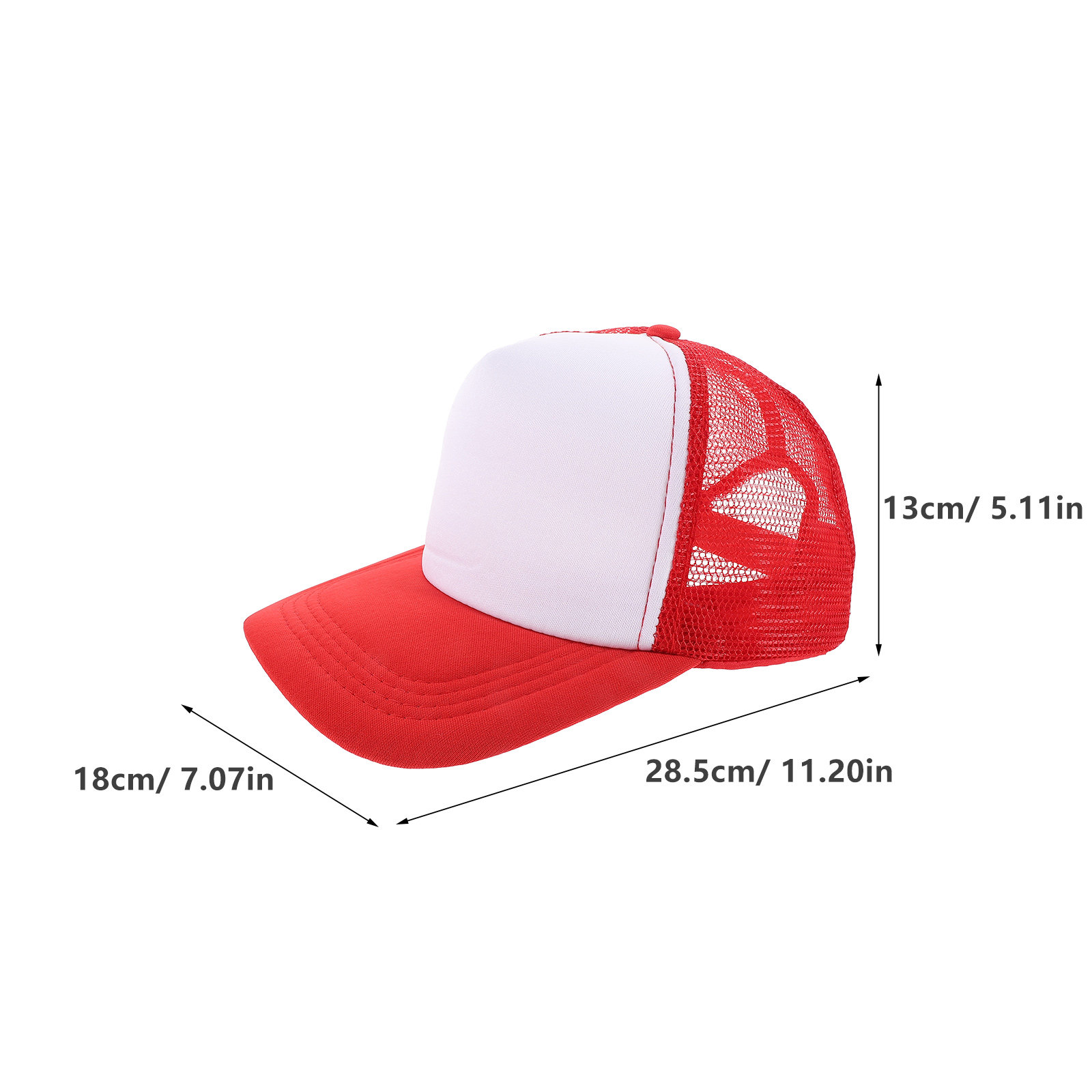 10Pcs Blank Mesh Baseball Caps - Hat Sublimation Blank ulasan dan harga